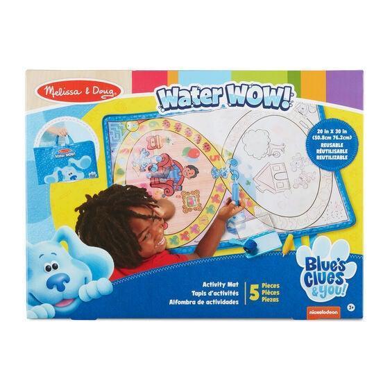 Melissa & Doug Blues Clues & You! Activity Mat Water Wow Book
