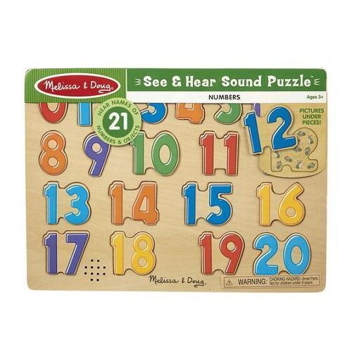 Melissa & Doug Numbers Sound Puzzle