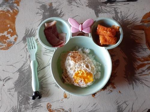 Mouse Plate & Cutlery Set For Kids