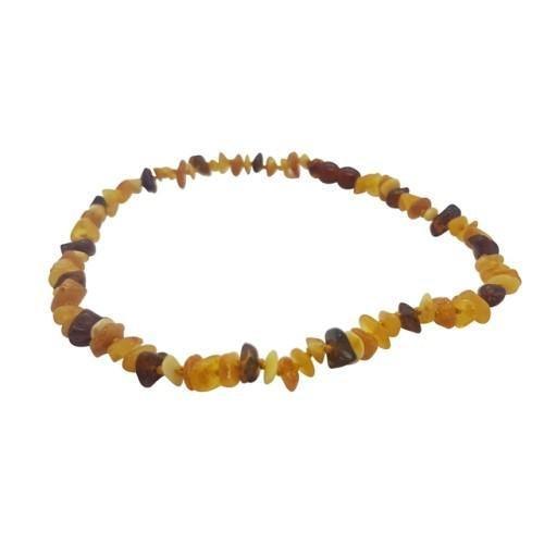 Multicolor Amber Baby Teething Necklace