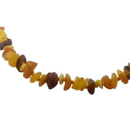Multicolor Amber Baby Teething Necklace