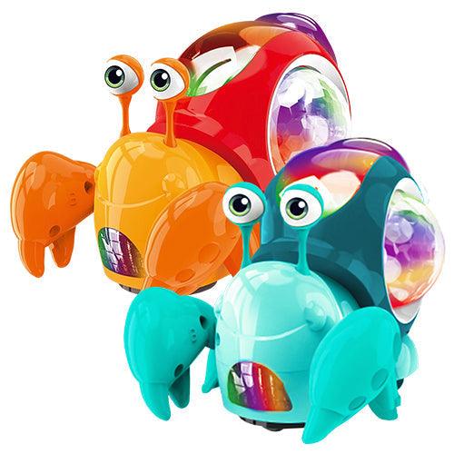 Musical Crawling Hermit Crab Baby Toy