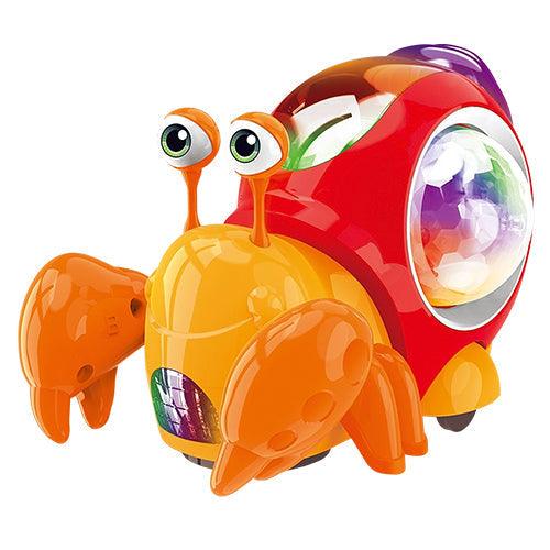 Musical Crawling Hermit Crab Baby Toy