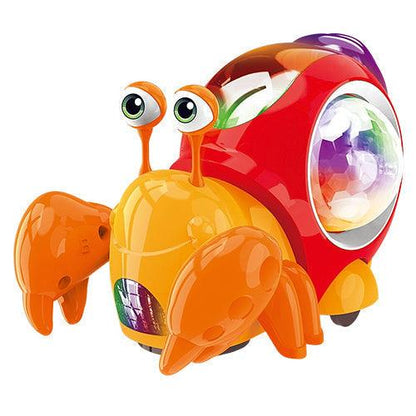 Musical Crawling Hermit Crab Baby Toy