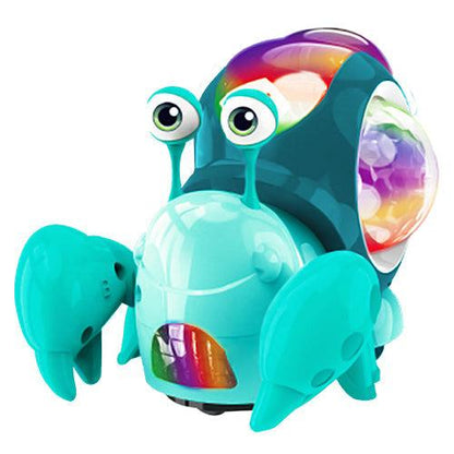 Musical Crawling Hermit Crab Baby Toy