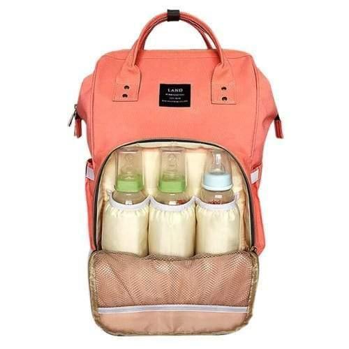 Peach 4aKid Backpack Baby Diaper Bag