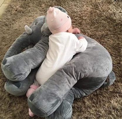 Pink Elephant Baby Pillow