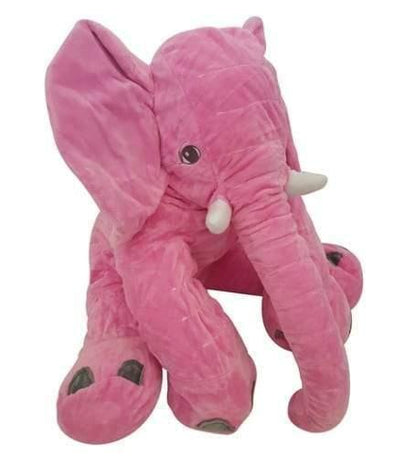 Pink Elephant Baby Pillow