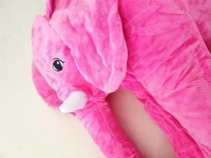Pink Elephant Baby Pillow