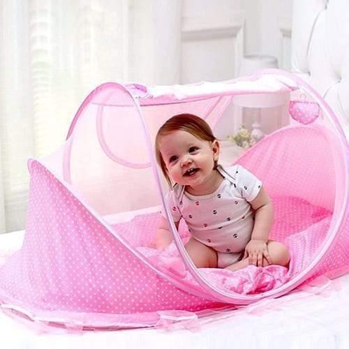 Pink Large Baby Sleeping Tent