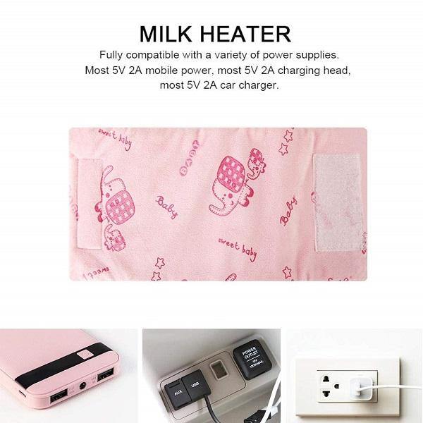 USB Baby Travel Bottle Warmer - Assorted Colours