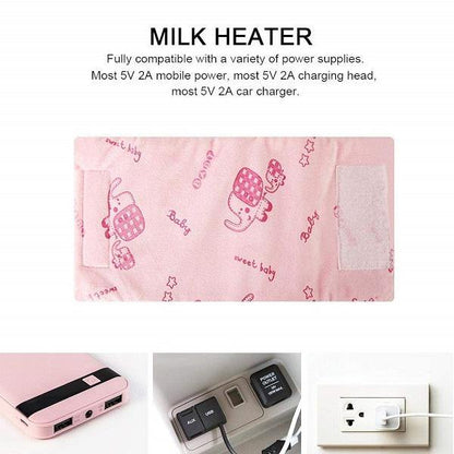 USB Baby Travel Bottle Warmer - Assorted Colours