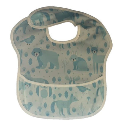 Waterproof Baby Bib with Crumb Catcher