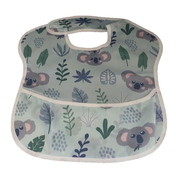 Waterproof Baby Bib with Crumb Catcher