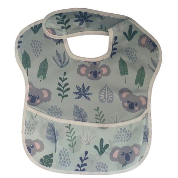 Waterproof Baby Bib with Crumb Catcher