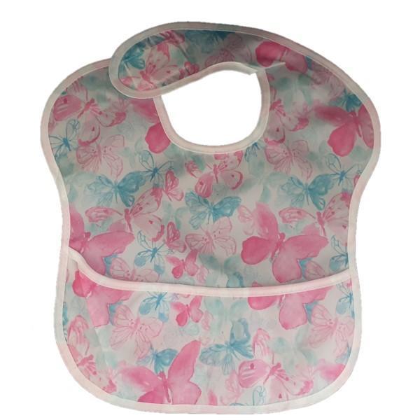 Waterproof Baby Bib with Crumb Catcher