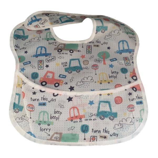Waterproof Baby Bib with Crumb Catcher