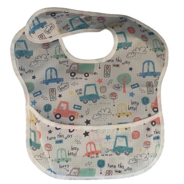 Waterproof Baby Bib with Crumb Catcher