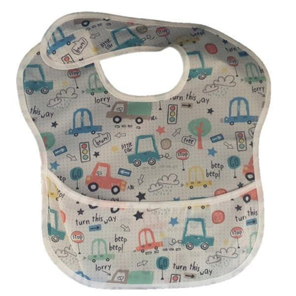 Waterproof Baby Bib with Crumb Catcher