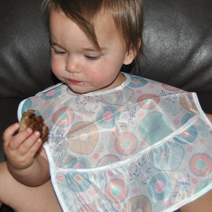 Waterproof Baby Bib with Crumb Catcher