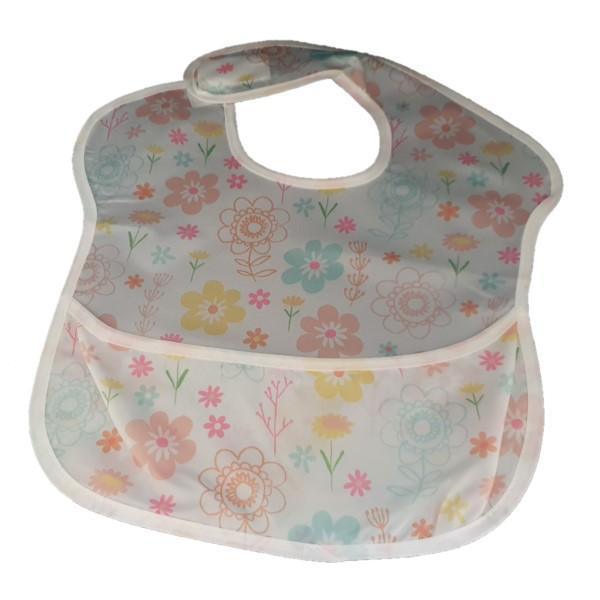 Waterproof Baby Bib with Crumb Catcher