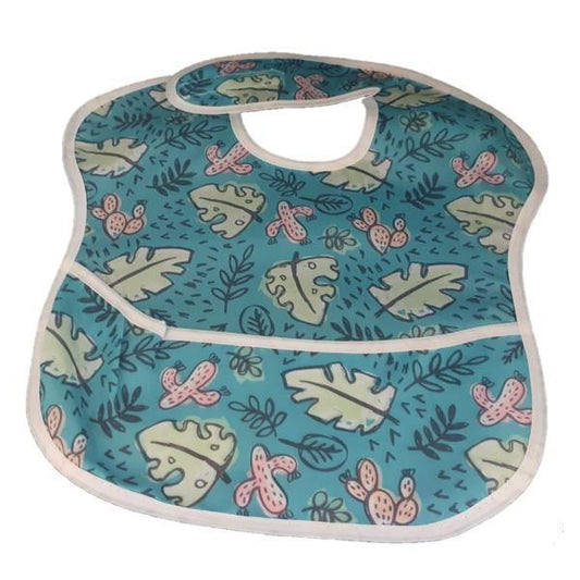 Waterproof Baby Bib with Crumb Catcher