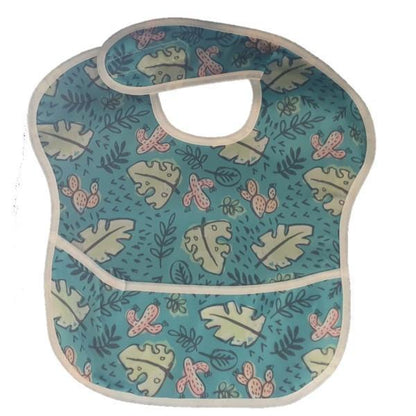 Waterproof Baby Bib with Crumb Catcher